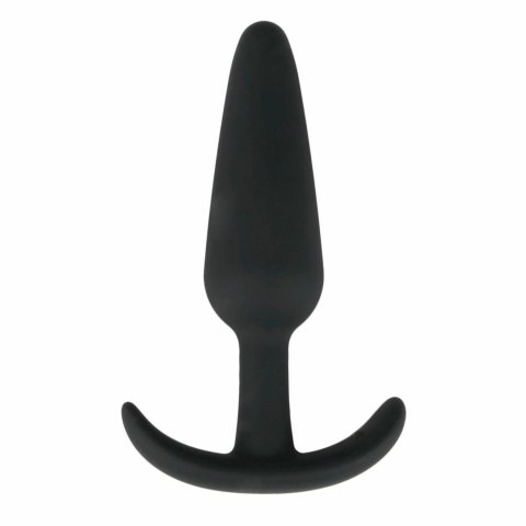 EasyToys Anatomiczny korek silikonowy M elastyczny czarny EasyToys Anatomiczny korek silikonowy M elastyczny czarny