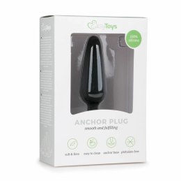 EasyToys Anatomiczny korek silikonowy M elastyczny czarny