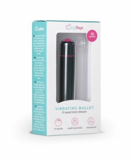 EasyToys Bullet 10-trybowa kompaktowa maszyna intymna czarna