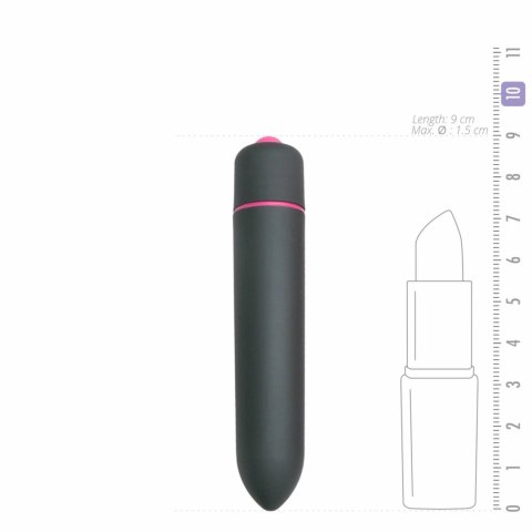 EasyToys Bullet 10-trybowa kompaktowa maszyna intymna czarna EasyToys Bullet 10-trybowa kompaktowa maszyna intymna czarna