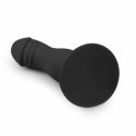 EasyToys Czarna Sonda Anatomiczna Silikonowa z Przyssawką 19 cm