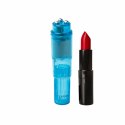EasyToys Pocket Rocket Blue - Kompaktowy masażer intymny z 4 nasadkami