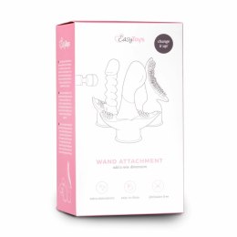 EasyToys Spiral Wand Attachment rożowy - nakładka spiralna do masażera