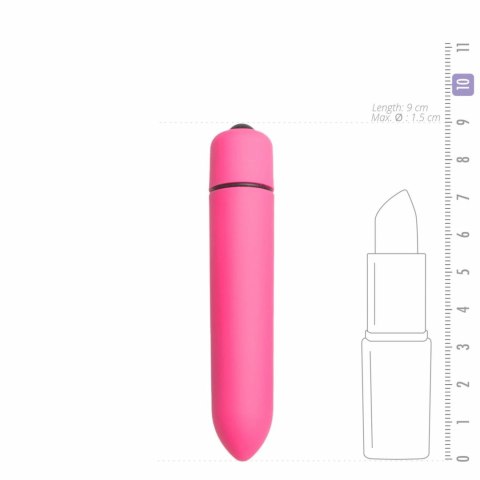 Easytoys Bullet Vibrator 10 Trybow Mini Rożowy Kompaktowy Model Easytoys Bullet Vibrator 10 Trybow Mini Rożowy Kompaktowy Model