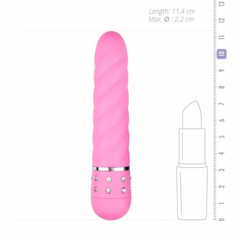 Love Diamond Model Pink - Kompaktowy Wibrator z Regulacją Wibracji Love Diamond Model Pink - Kompaktowy Wibrator z Regulacją Wibracji