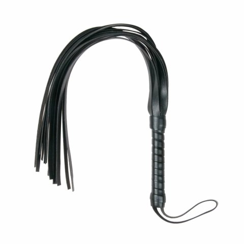 Sinner Gear Mini Skorzany Flogger z Ergonomicznym Uchwytom Czarny Sinner Gear Mini Skorzany Flogger z Ergonomicznym Uchwytom Czarny
