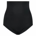 Bye Bra Figi Estilo bezszwowe czarne z wysokim stanem XXL