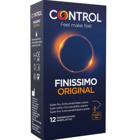 Control Finissimo prezerwatywy ultra cienkie 12 sztuk lateksowe Control Finissimo prezerwatywy ultra cienkie 12 sztuk lateksowe
