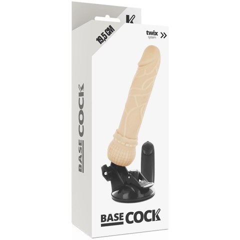 BASECOCK Wibrator model pilot zdalny 19,5x4 cm elastyczny TPE BASECOCK Wibrator model pilot zdalny 19,5x4 cm elastyczny TPE