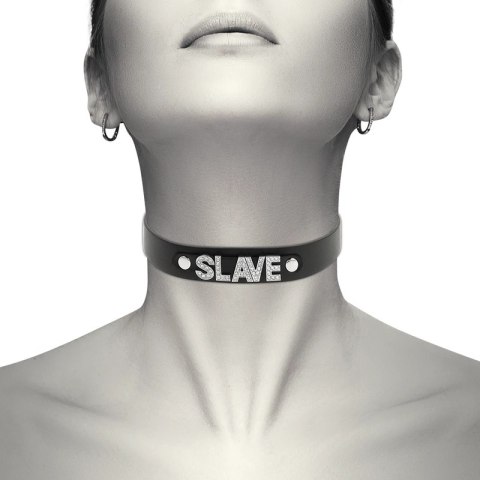 Coquette Chic Desire Choker Wegański Skorzany Regulowany Czarny One Size Coquette Chic Desire Choker Wegański Skorzany Regulowany Czarny One Size