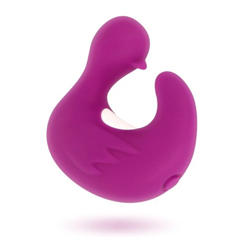 Coverme DuckyMania silikonowy naparstek stymulujący, akumulatorowy, fioletowy Coverme DuckyMania silikonowy naparstek stymulujący, akumulatorowy, fioletowy