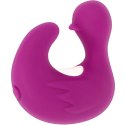 Coverme DuckyMania silikonowy naparstek stymulujący, akumulatorowy, fioletowy
