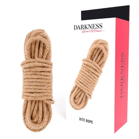 Darkness Lina Jutowa 10m - Wytrzymała Lina do Techniki Bondage Darkness Lina Jutowa 10m - Wytrzymała Lina do Techniki Bondage