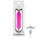 Dolce Vita Cztery Rożowe - Wibrator USB, silikonowy, 7 trybow, 13 cm