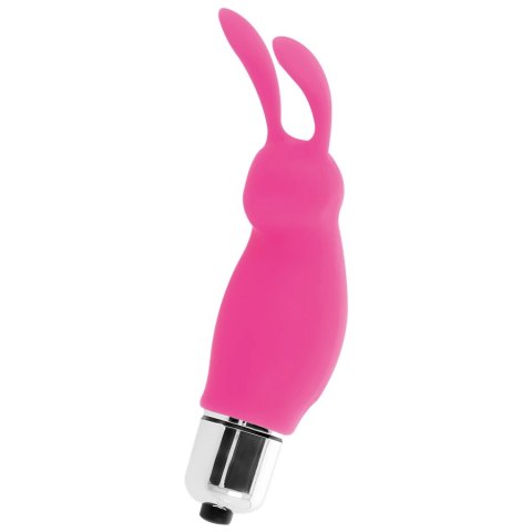 INTENSE Roger Rabbit - kompaktowy stymulator silikonowy, rożowy 9 cm INTENSE Roger Rabbit - kompaktowy stymulator silikonowy, rożowy 9 cm