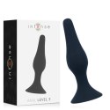 Intense Anal Level 3 czarny 12,5 cm silikonowy model stożkowy