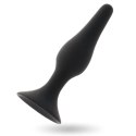 Intense Anal Level 3 czarny 12,5 cm silikonowy model stożkowy