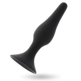 Intense Anal Level 3 czarny 12,5 cm silikonowy model stożkowy
