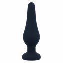 Intense Pipo S Czarny Korek Silikonowy 9,8 cm - model anatomiczny