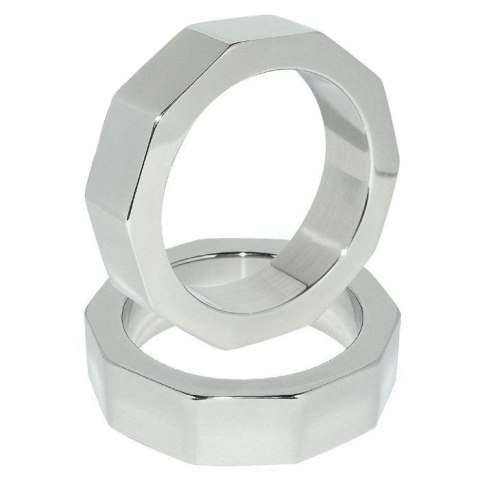 Metal Hard - pierścień anatomiczny stalowy 45 mm, gładka powierzchnia Metal Hard - pierścień anatomiczny stalowy 45 mm, gładka powierzchnia