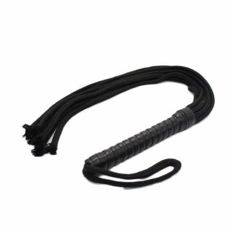 Ohmama Fetish linowy bicz 56cm - wytrzymały akcesorium PCV/drewno Ohmama Fetish linowy bicz 56cm - wytrzymały akcesorium PCV/drewno