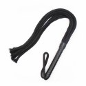 Ohmama Fetish linowy bicz 56cm - wytrzymały akcesorium PCV/drewno