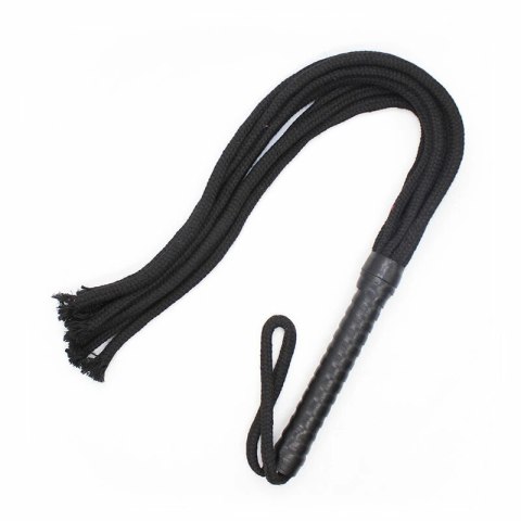 Ohmama Fetish linowy bicz 56cm - wytrzymały akcesorium PCV/drewno Ohmama Fetish linowy bicz 56cm - wytrzymały akcesorium PCV/drewno