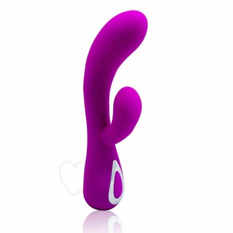 Pretty Love Inteligentny Wibrator Liliowy 18cm - 10 Trybow, Podwojny Silnik Pretty Love Inteligentny Wibrator Liliowy 18cm - 10 Trybow, Podwojny Silnik