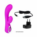 Pretty Love Inteligentny Wibrator Liliowy 18cm - 10 Trybow, Podwojny Silnik