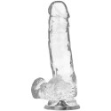 XRAY Model Clear żelowy 18,5 cm transparentny z kulkami, przyssawka