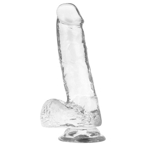 XRAY Model Clear żelowy 18,5 cm transparentny z kulkami, przyssawka XRAY Model Clear żelowy 18,5 cm transparentny z kulkami, przyssawka