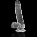 XRAY Model Clear żelowy 18,5 cm transparentny z kulkami, przyssawka