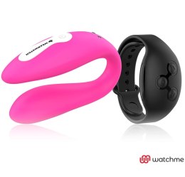 WEARWATCH WATCHME Dual Technology fuksja/czarny - model z pilotem na nadgarstek