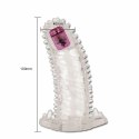 Baile Brave II Man - Elastyczna Nakładka Przedłużająca z Wibracjami 18 cm