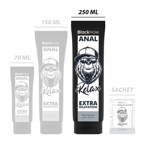 Black Hole żel intymny relaksujący na bazie wody 250ml bezzapachowy Black Hole żel intymny relaksujący na bazie wody 250ml bezzapachowy