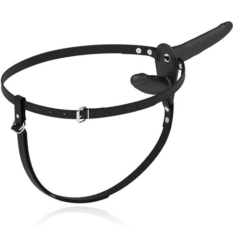 Fetish Submissive Harness Double System Czarny, Wibracja, Regulowany Fetish Submissive Harness Double System Czarny, Wibracja, Regulowany