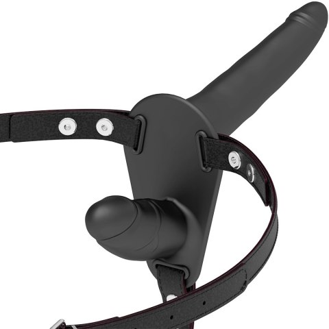 Fetish Submissive Harness system z podwojną funkcją, czarny, uniwersalny Fetish Submissive Harness system z podwojną funkcją, czarny, uniwersalny