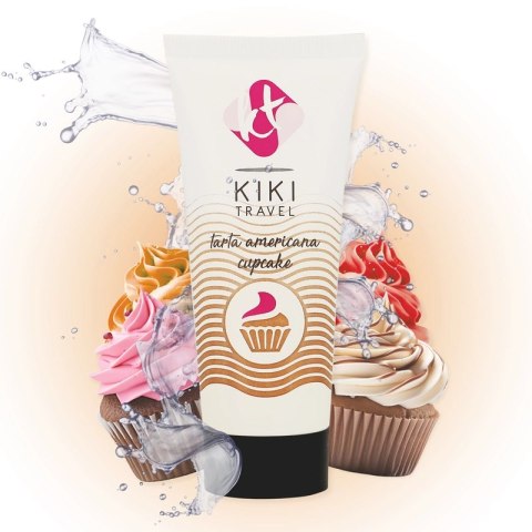 Kiki Travel Lubrykant Wodny Babeczkowy 50 ml Wegański Aloes Kiki Travel Lubrykant Wodny Babeczkowy 50 ml Wegański Aloes