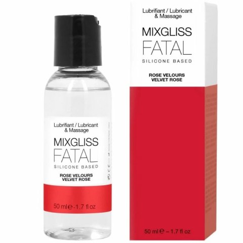 Mixgliss Fatal Roses silikonowy żel intymny 50 ml zapach roży Mixgliss Fatal Roses silikonowy żel intymny 50 ml zapach roży