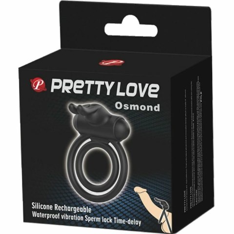 Pretty Love Osmond silikonowy pierścień anatomiczny z wibracją Pretty Love Osmond silikonowy pierścień anatomiczny z wibracją