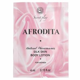 Secret Play Aphrodite Silk Skin krem jedwabisty kobiecy 4 ml karmel