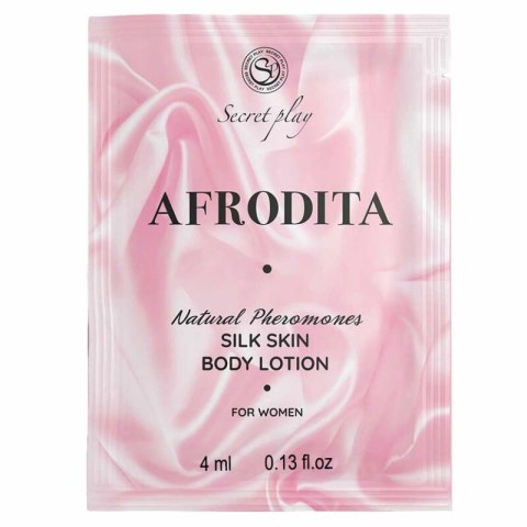 Secret Play Aphrodite Silk Skin krem jedwabisty kobiecy 4 ml karmel Secret Play Aphrodite Silk Skin krem jedwabisty kobiecy 4 ml karmel