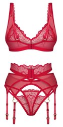 Obsessive Novenes Stringi z wisiorkiem, otwarty kroj, czarne M/L