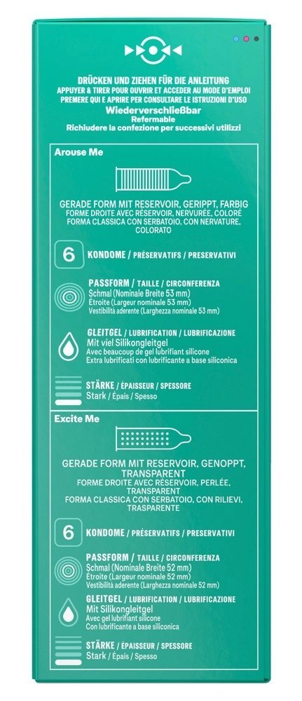 Durex Surprise Me - Zestaw 30 prezerwatyw, 4 warianty, Mix Classic Durex Surprise Me - Zestaw 30 prezerwatyw, 4 warianty, Mix Classic