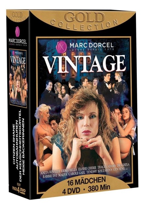 Marc Dorcel Kolekcja DVD 4 Filmy Retro Lata 90-te 380 min Marc Dorcel Kolekcja DVD 4 Filmy Retro Lata 90-te 380 min