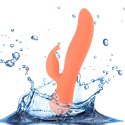 Swan Blossom Pomarańczowy - Wibrator dwusilnikowy silikonowy USB