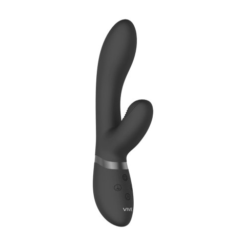 Vive Kyra - Wibrujący model krolik z podwojnym silnikiem, silikon medyczny Vive Kyra - Wibrujący model krolik z podwojnym silnikiem, silikon medyczny