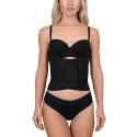 Bye Bra Pas Modelujący Talię Czarny XXL Anatomiczny Kształt