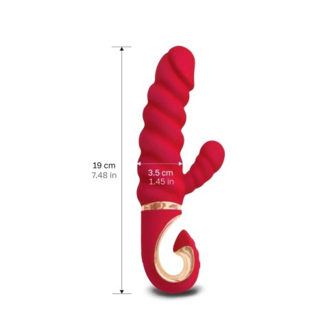 Gvibe Gcandy Mini Chilli Coral - dwusilnikowy model wodoodporny 19 cm Gvibe Gcandy Mini Chilli Coral - dwusilnikowy model wodoodporny 19 cm
