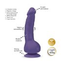 Gvibe Greal 2 Violet - maszyna intymna, Bioskin, wodoodporny, 22 cm